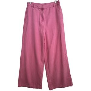 House of Harlow 1960 Pink‎ Wide Leg High Waisted Pants Size 8